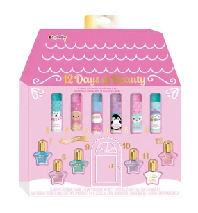 12 Days of Beauty Christmas Lip and Nail Set