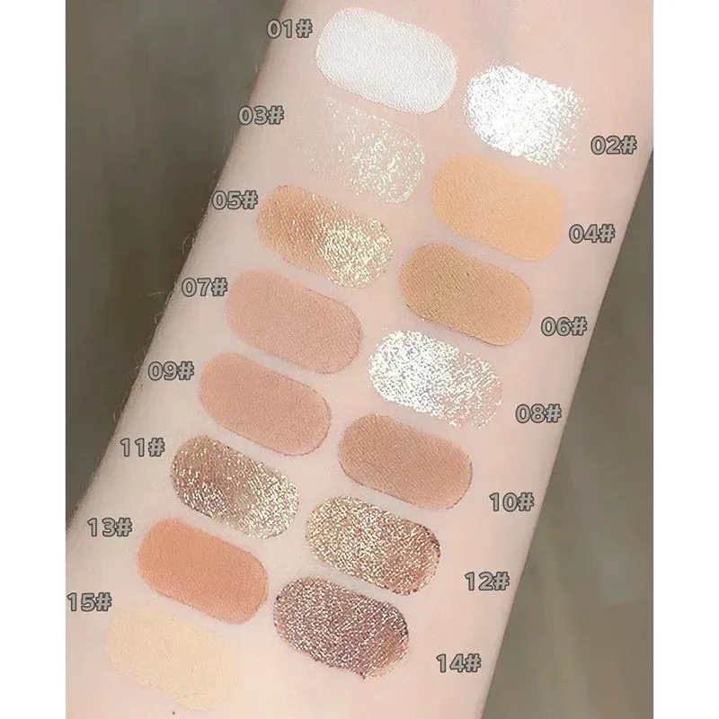 15color Glitter Highlighter Pen