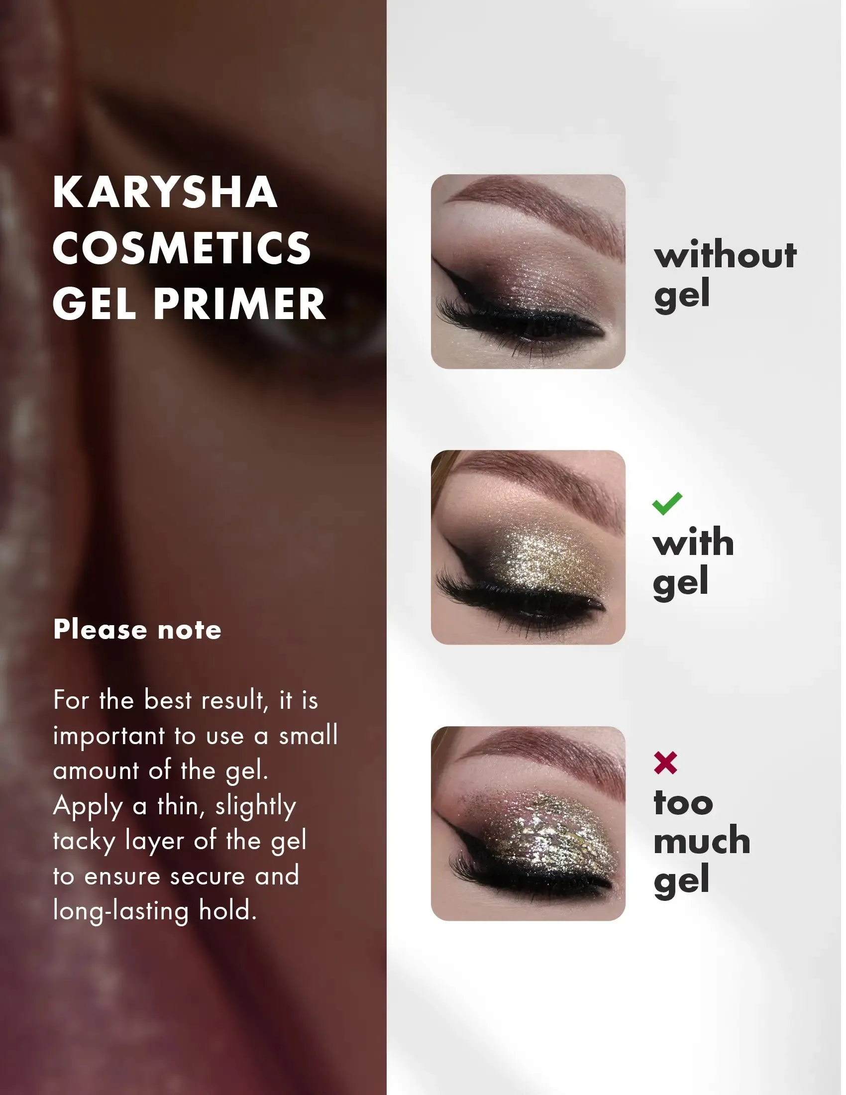 #19 Peach Beige Eyeshadow Glitter