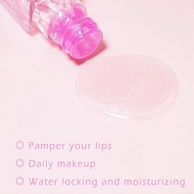 2 Pcs Magic Color Changing Lip Oil, Lip Glow Oil Lip Gloss Set