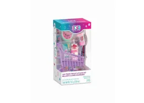 3C4G Tiny Treats Trolley Scented Lip Gloss Set for Girls Ages 8 