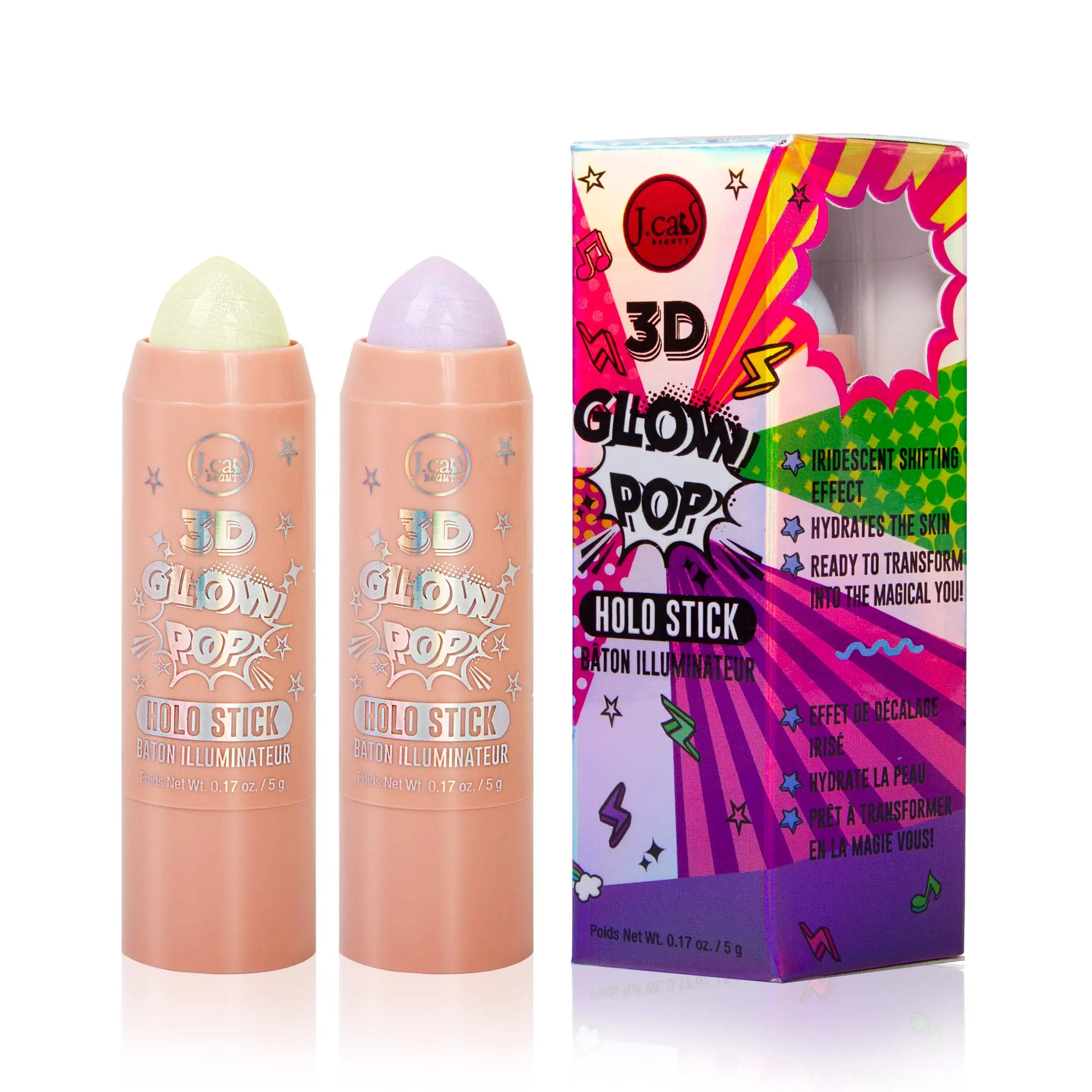 3D Glow Pop Holo Stick