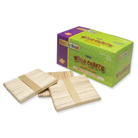 #53077 CRAFT STICKS NATURAL 1000/PK 4 1/2 X 3/8
