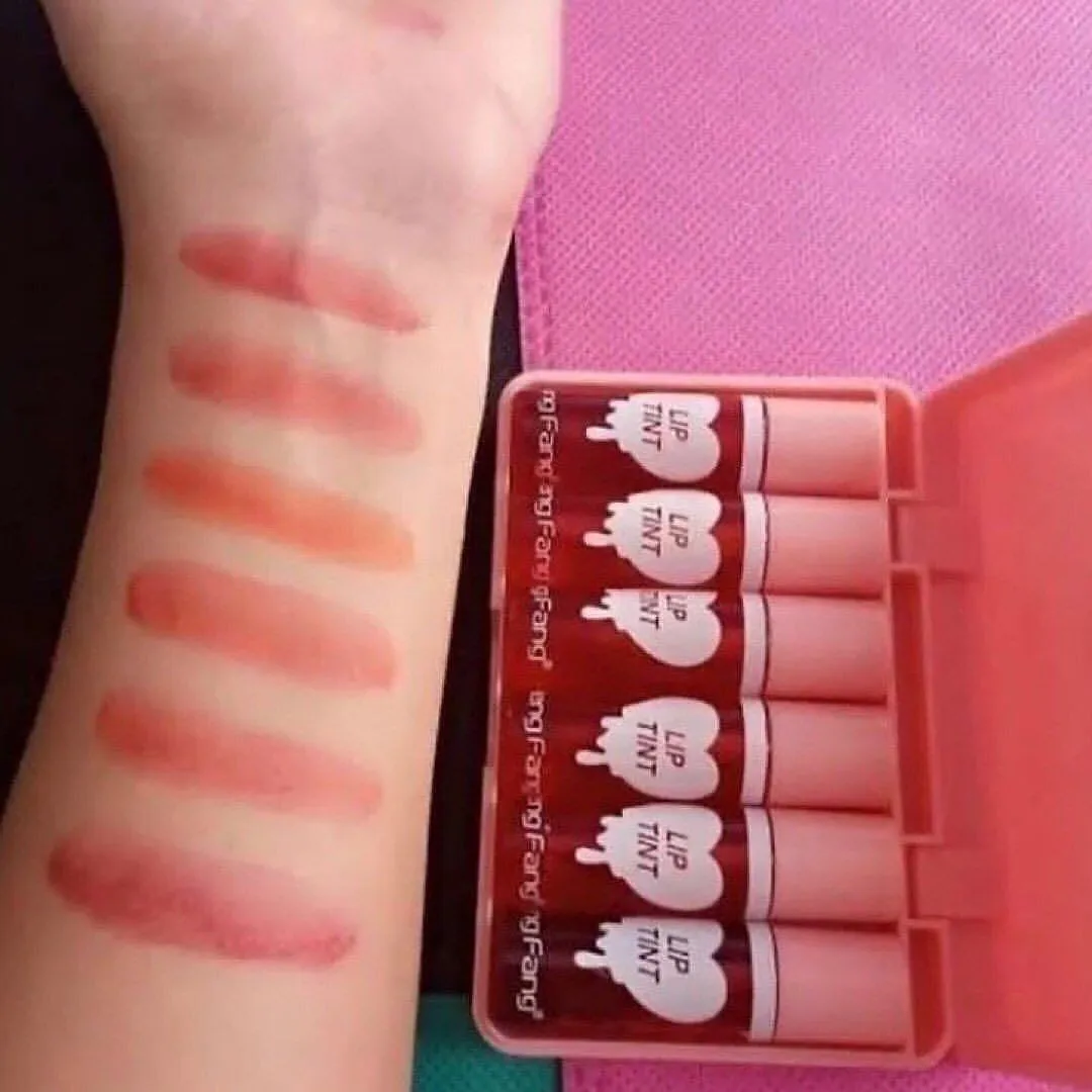 6pcs Heng Fang Lip and Cheek Tint