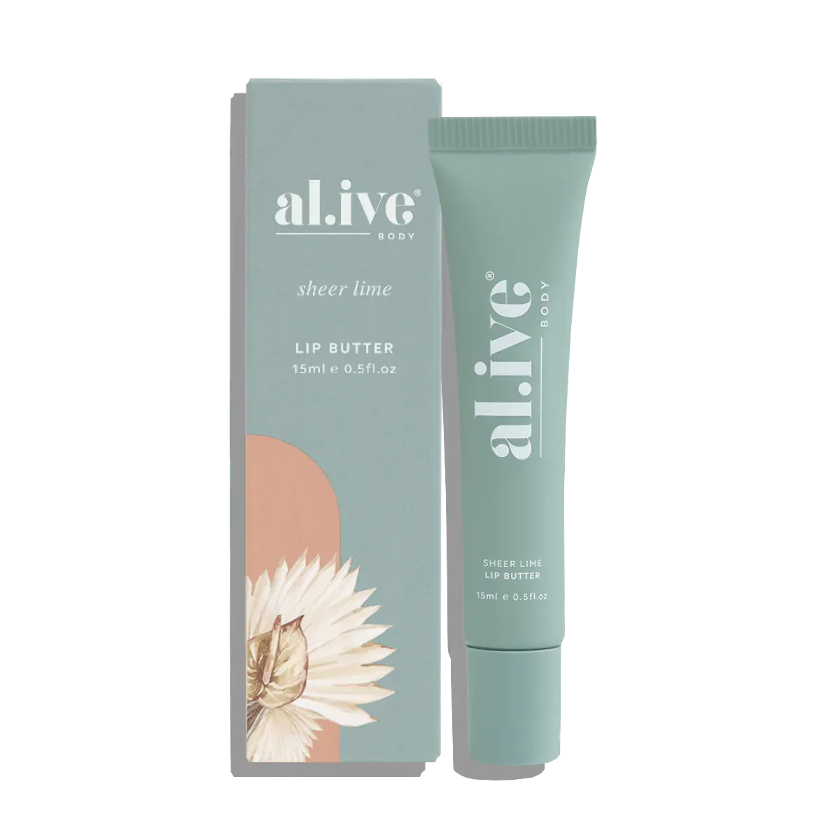 al.ive body Lip Butter - Sheer Lime
