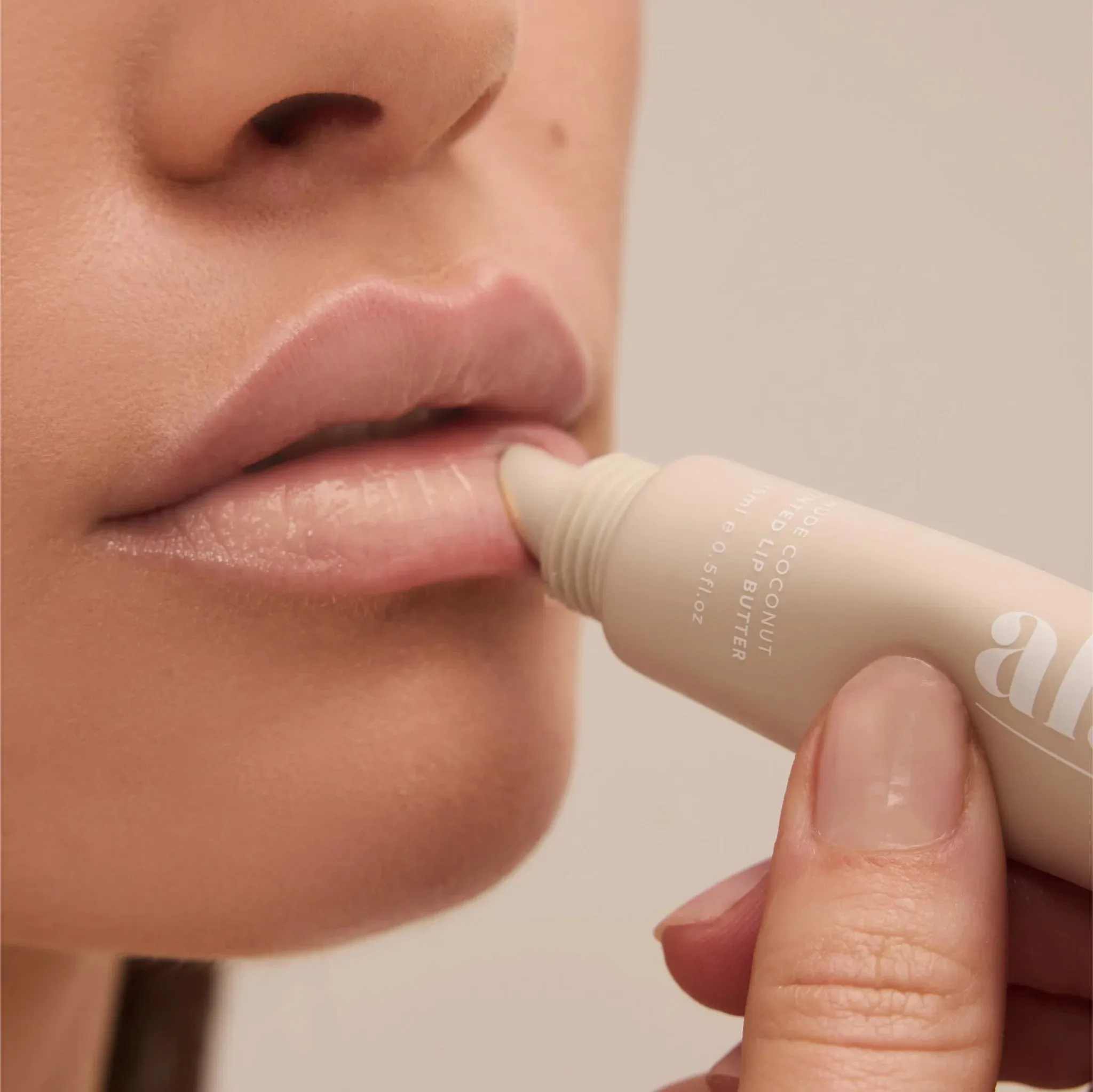 al.ive body Tinted Lip Butter - Nude Coconut