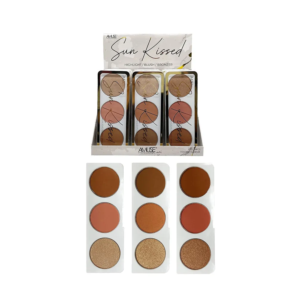 Amuse - Sun Kissed Highlight, Blush, Bronzer