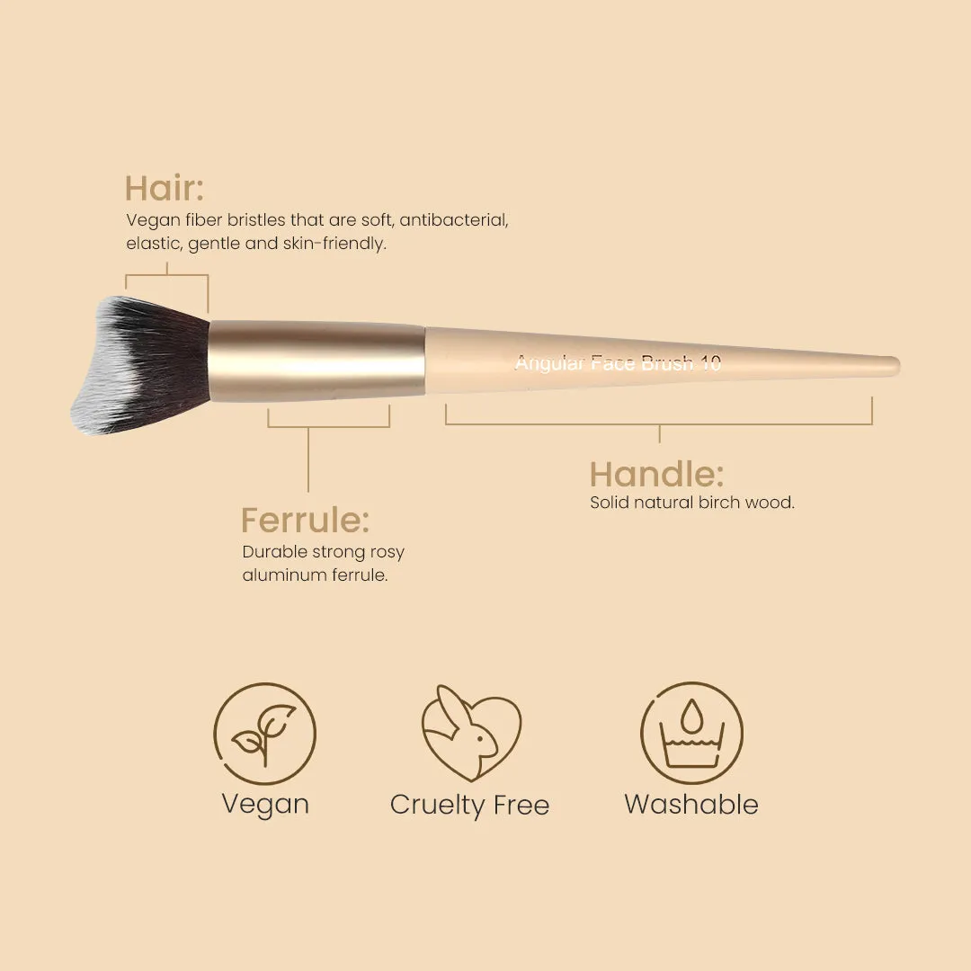 Angular Face Brush 10