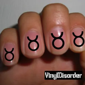 Astrology ST007 Fingernail Art Sticker - Vinyl Finger Nail Decals