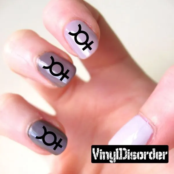 Astrology ST075 Fingernail Art Sticker - Vinyl Finger Nail Decals