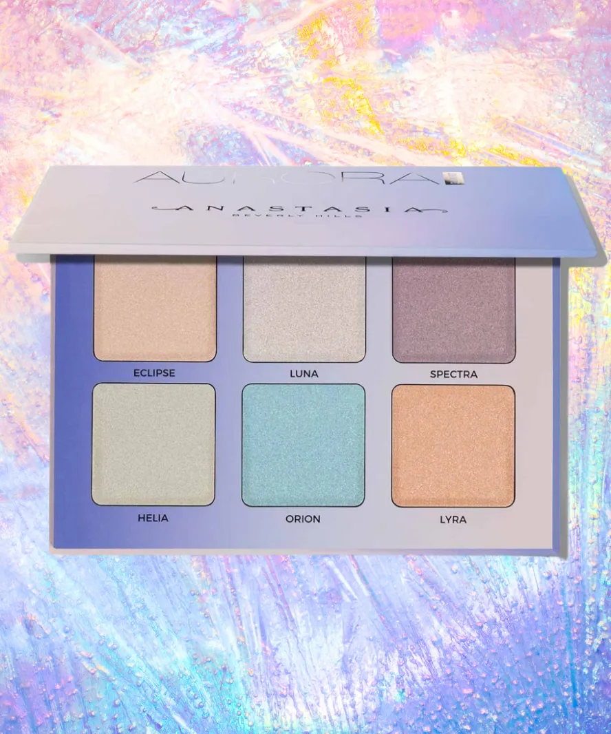 Aurora Glow Highlight Makeup Palette Kit