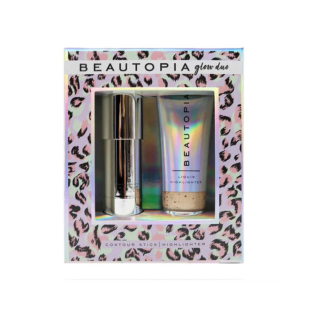 Beautopia Glow Duo Gift Set (Contour Stick & Highlighter)