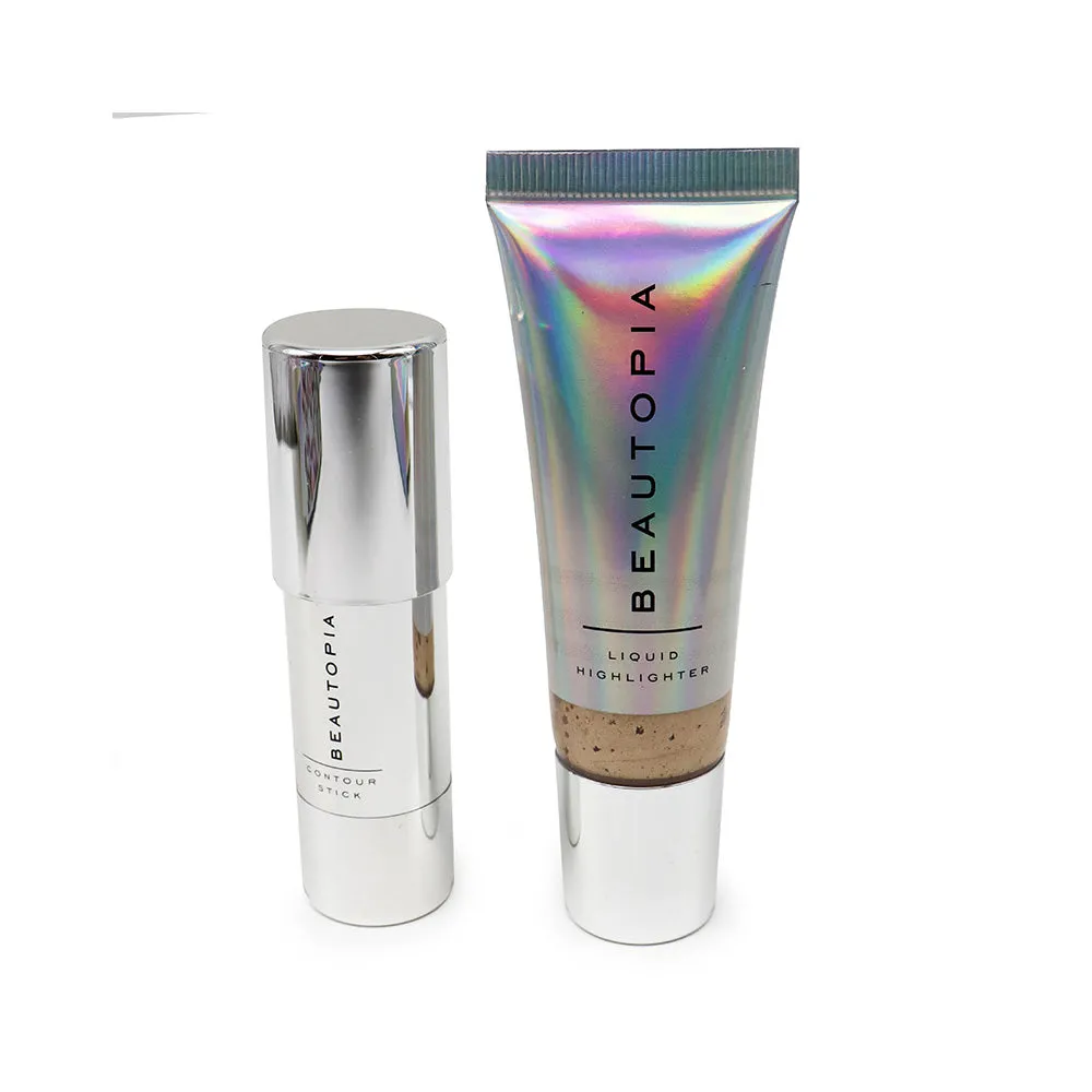 Beautopia Glow Duo Gift Set (Contour Stick & Highlighter)