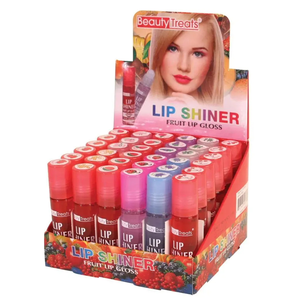 Beauty Treats Lip Shiner Roll-On Fruit Lip Gloss (36 PCS)