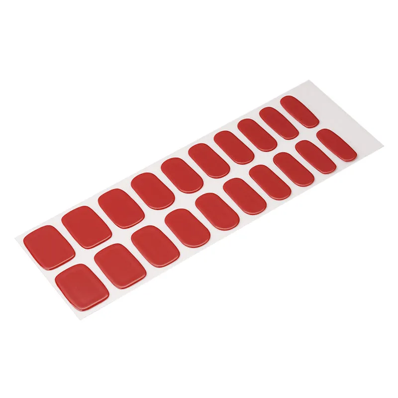 Burgundy Elegance - GEL Nail Wraps