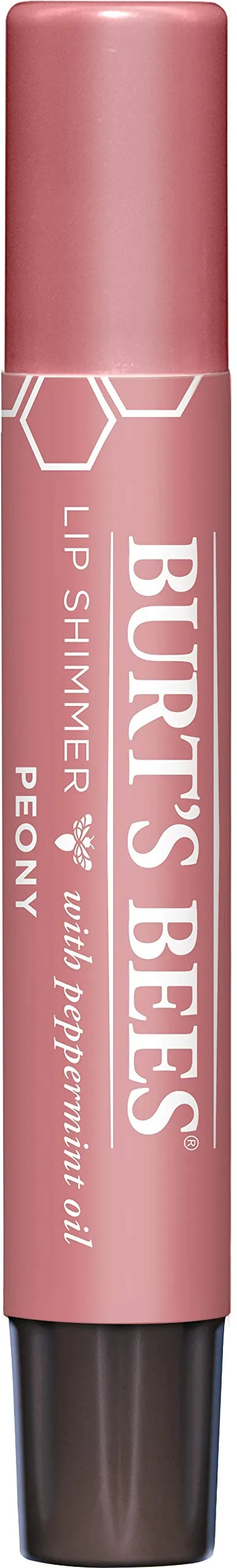 Burt's Bees, Lip Shimmer Peony, 0.09 Ounce