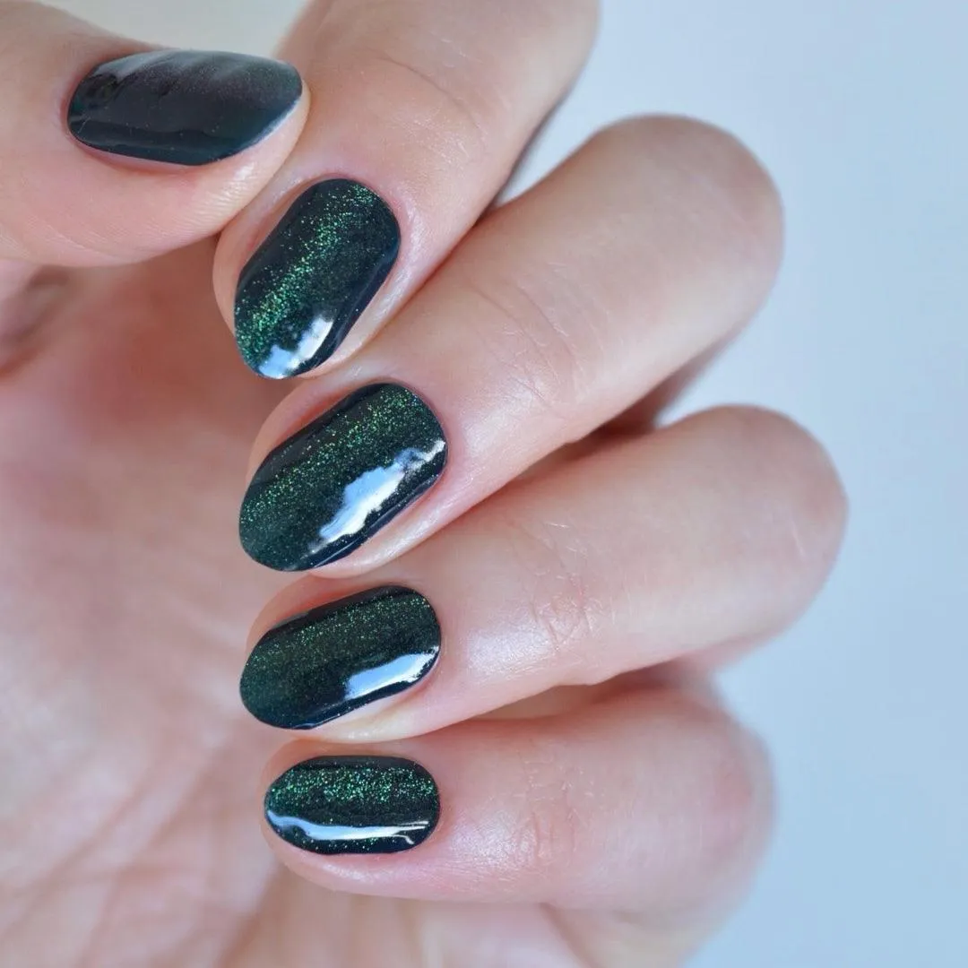 Cat Eye (Green) | Super Jellies DIY Hard Semi Cured Gel Nail Wraps