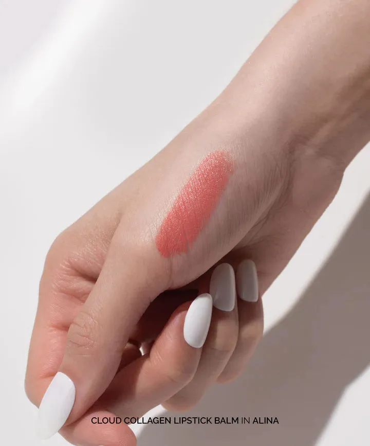 Cloud Collagen Lipstick   Cheek Balm