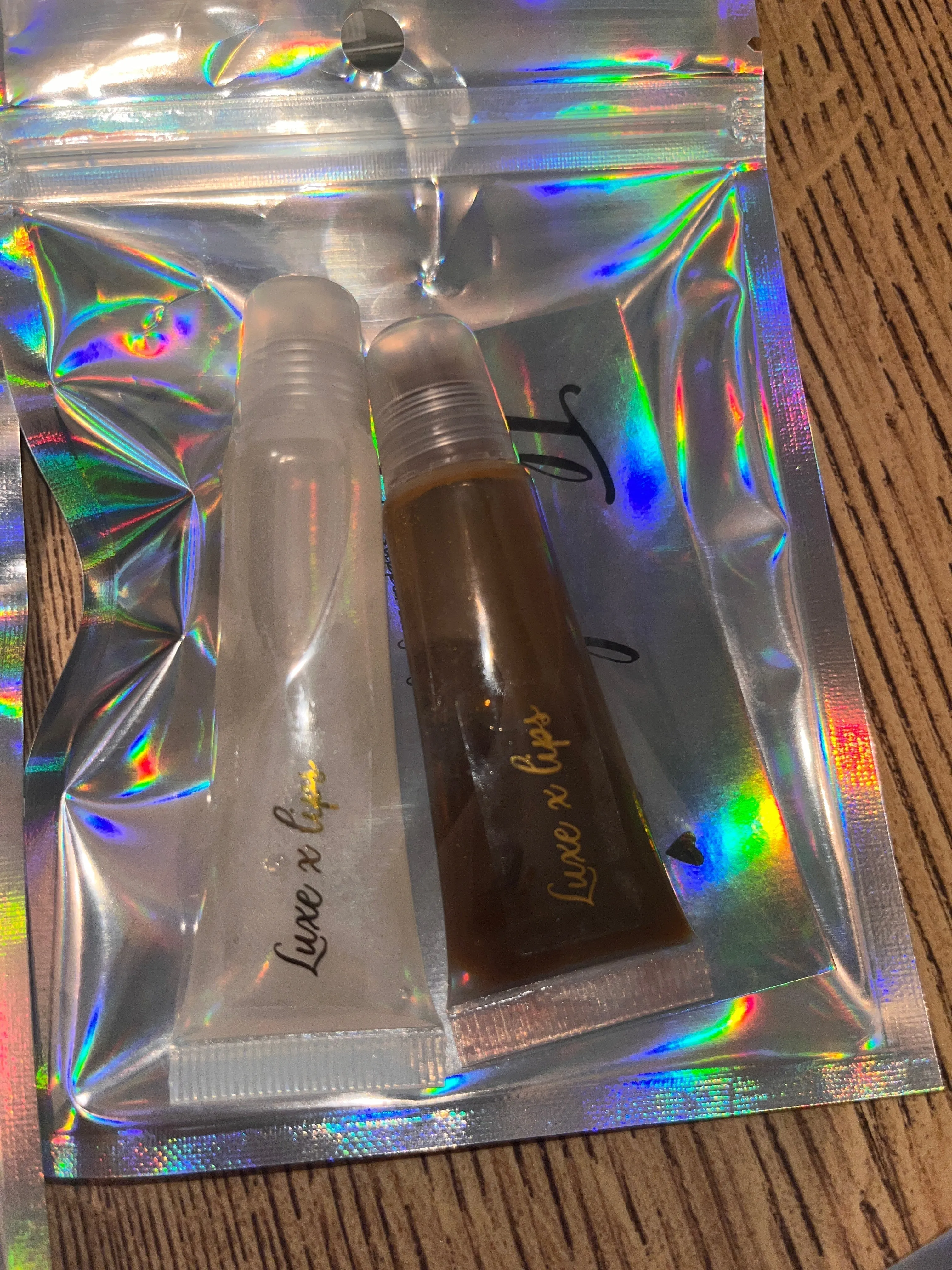 Coconut glaze & half glittering cocoa bliss set