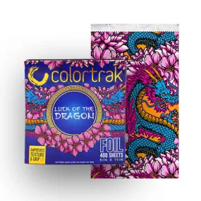 ColorTrak Luck of the Dragon Pop-Up Foil 400 Sheets, 5IN x 11IN - 7114