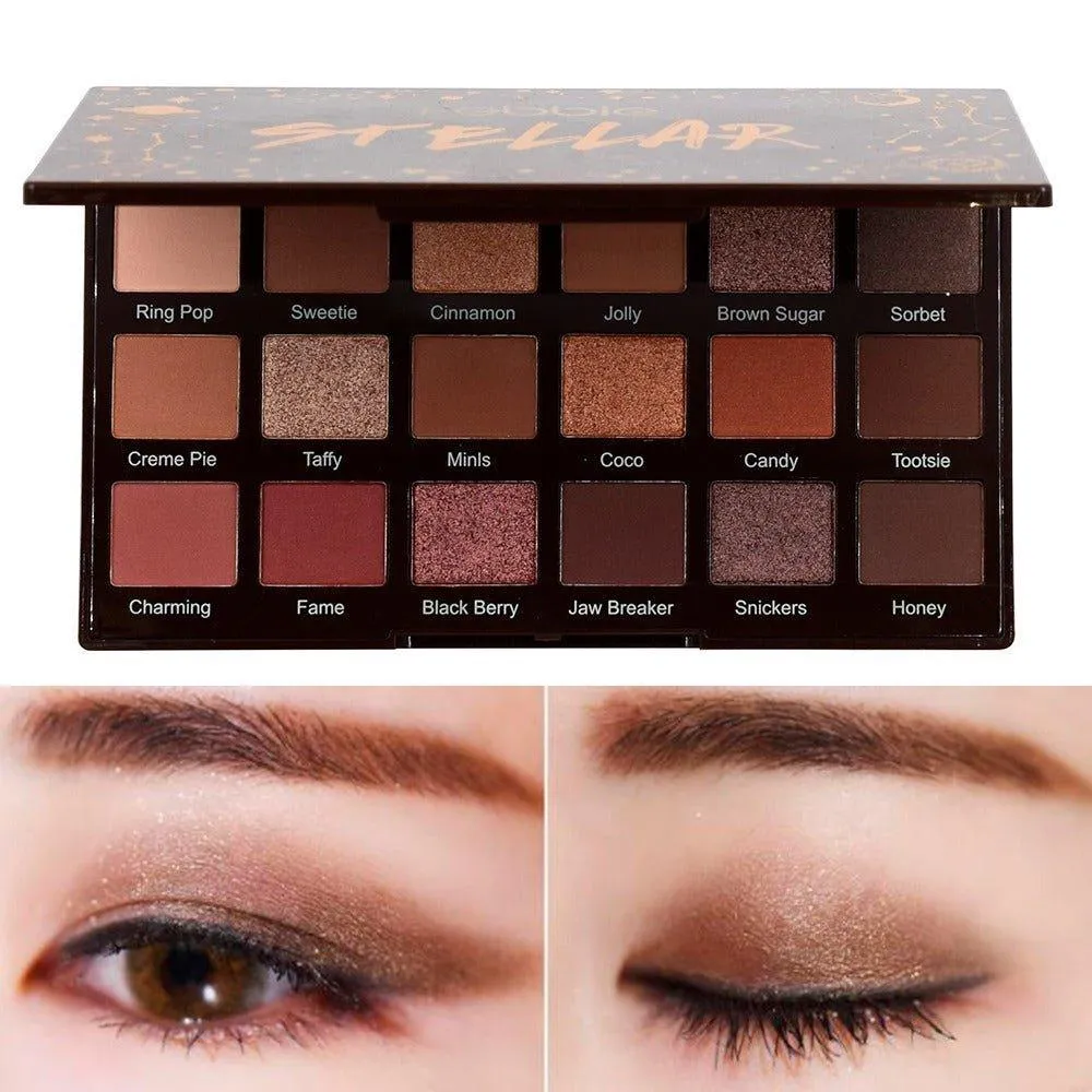 Febble Stellar 18 Color Chocolate Eyeshadow