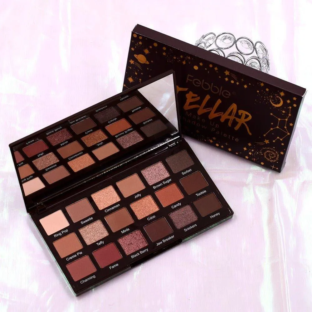 Febble Stellar 18 Color Chocolate Eyeshadow