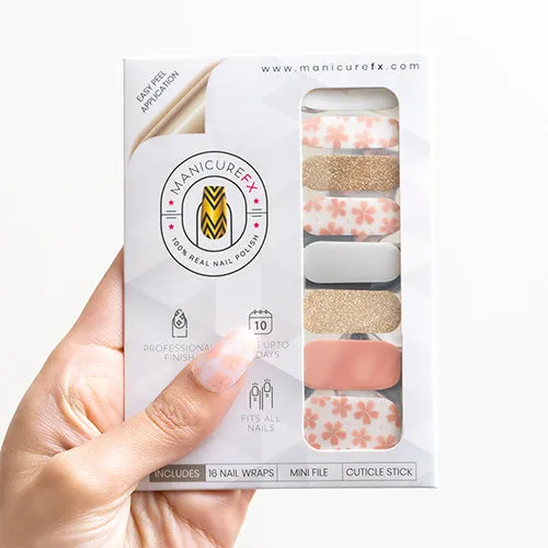 Floral Tips - Nail Wraps (Standard)