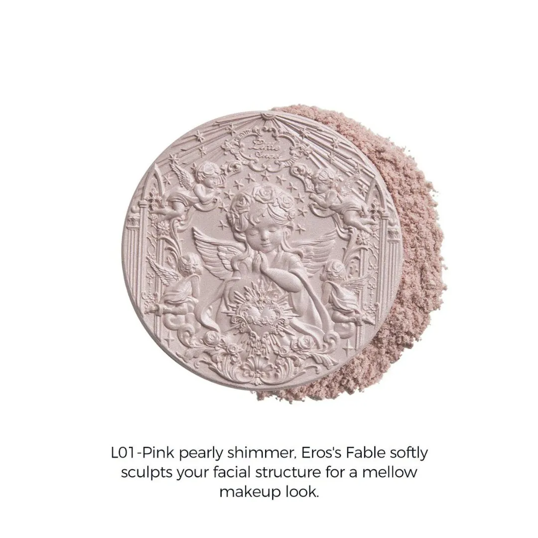 Flower Knows Little Angel Embossed Highlighter L01 Eros's Fable