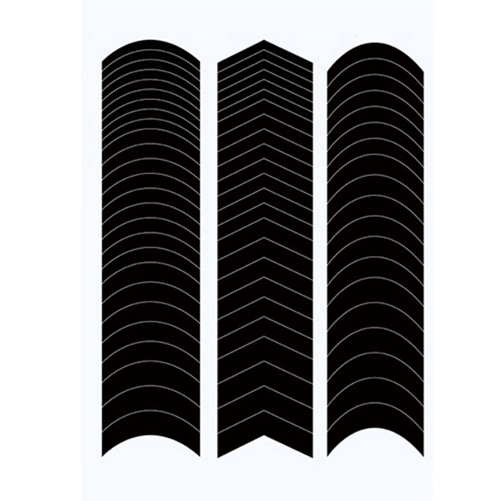 French Tips Guide Sticker