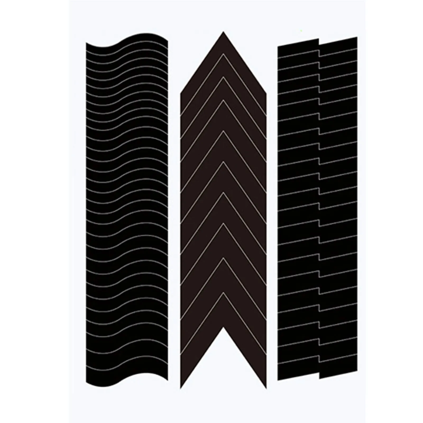 French Tips Guide Sticker