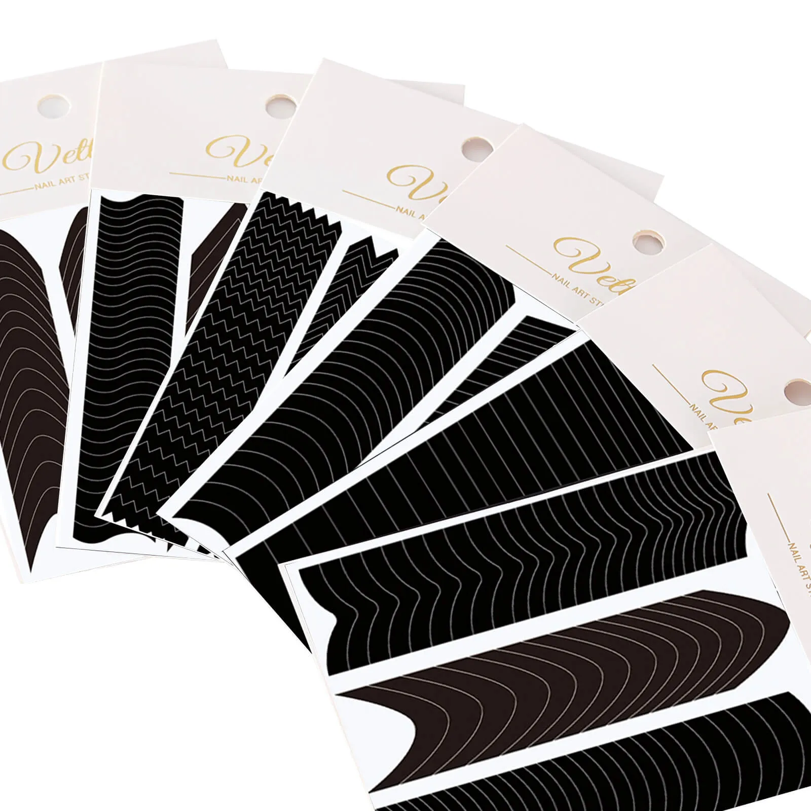 French Tips Guide Sticker