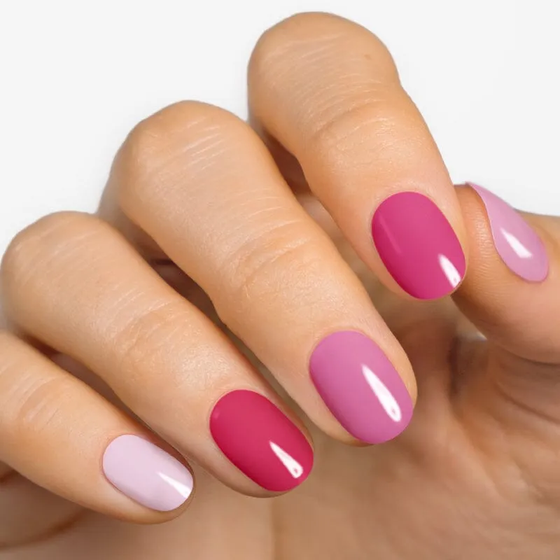 Gel Nail Strip ★ All the Pinks