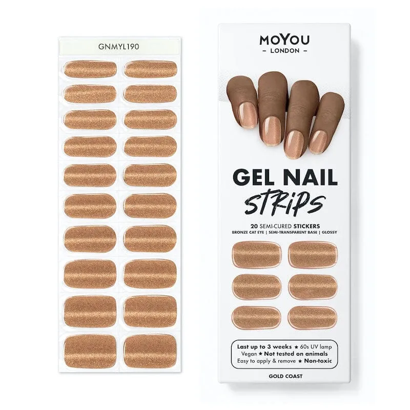 Gel Nail Strip ★ Gold Coast