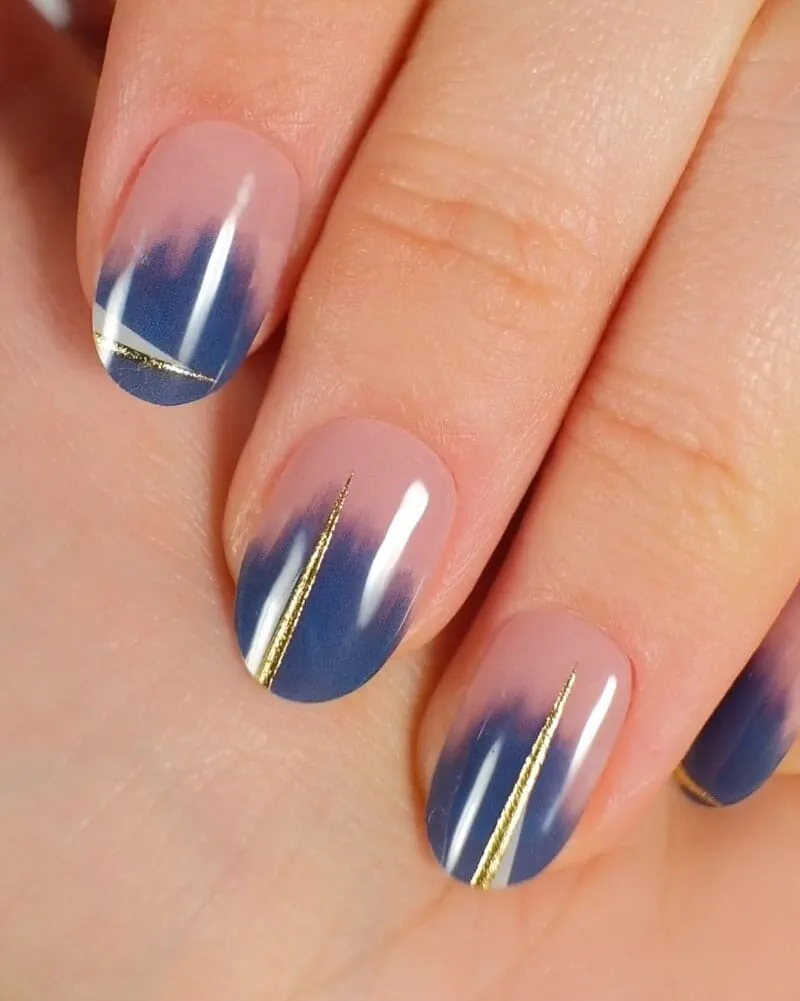 Gel Nail Strip ★ @rebekahxpritchard 06