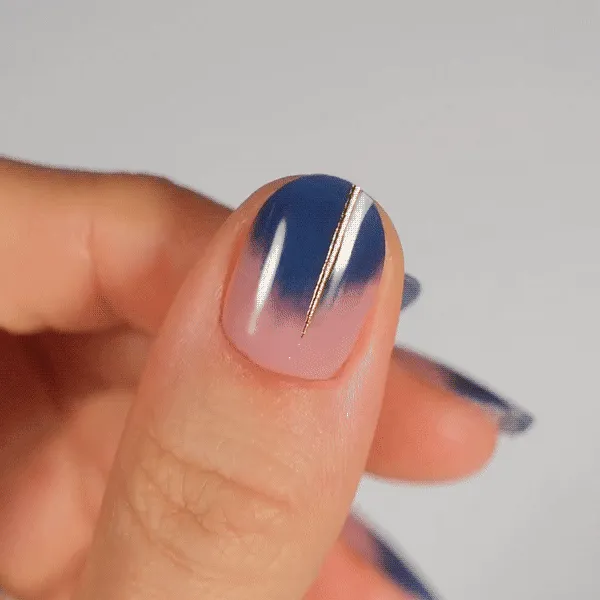 Gel Nail Strip ★ @rebekahxpritchard 06