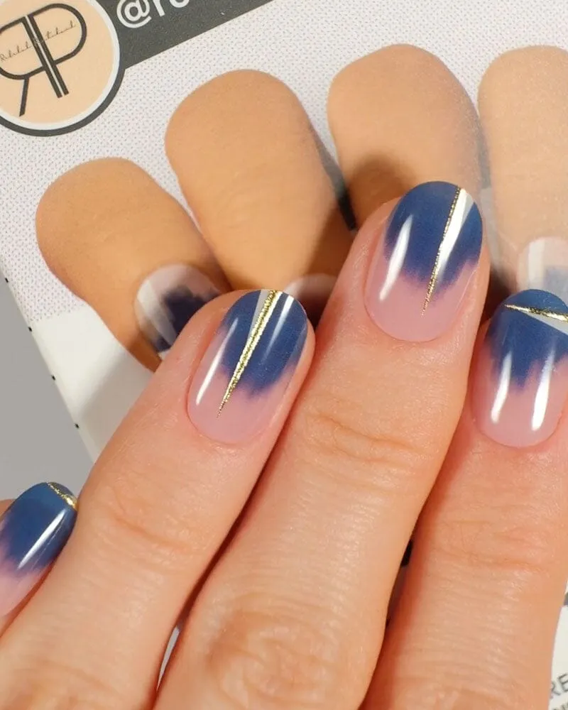 Gel Nail Strip ★ @rebekahxpritchard 06
