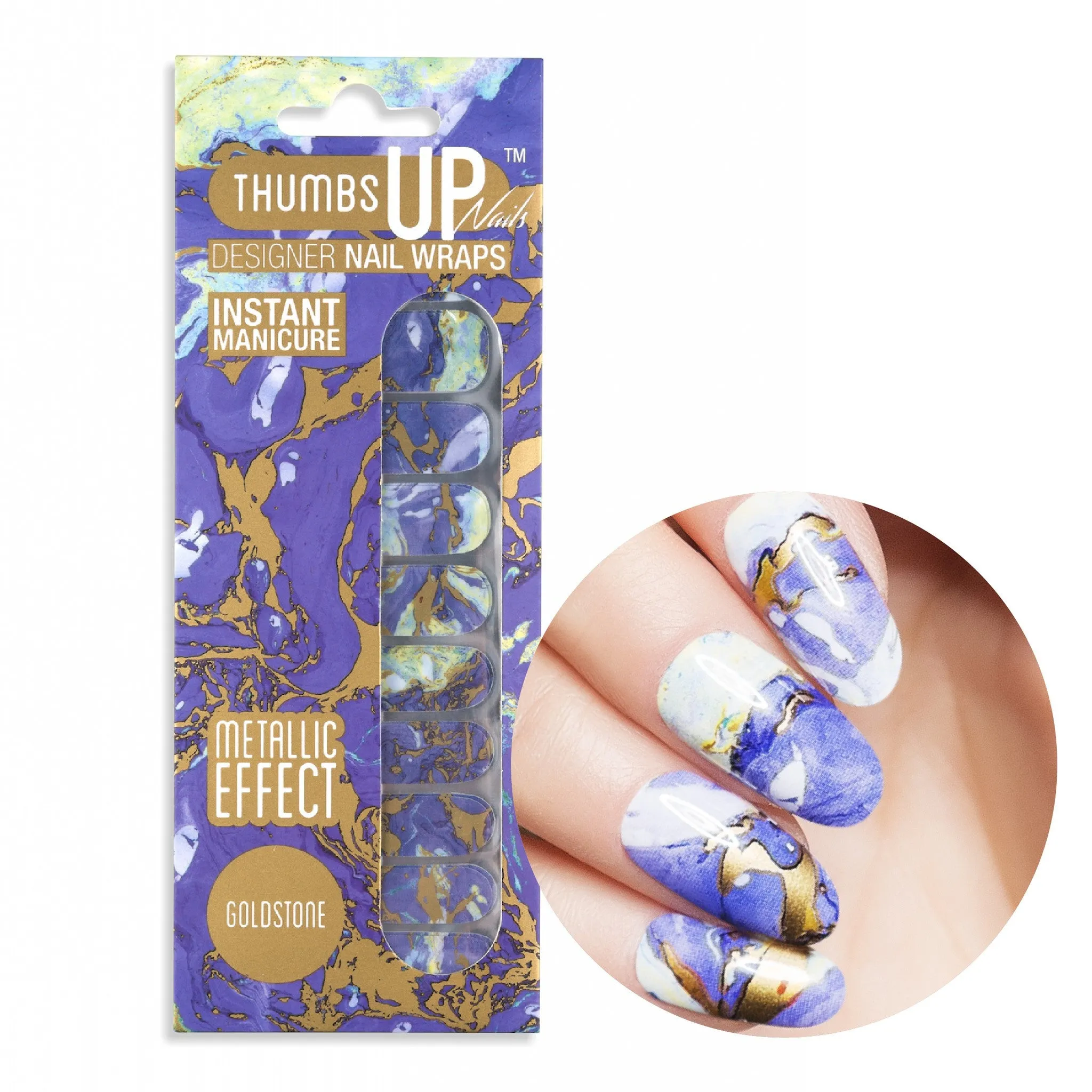 Goldstone Nail Wraps