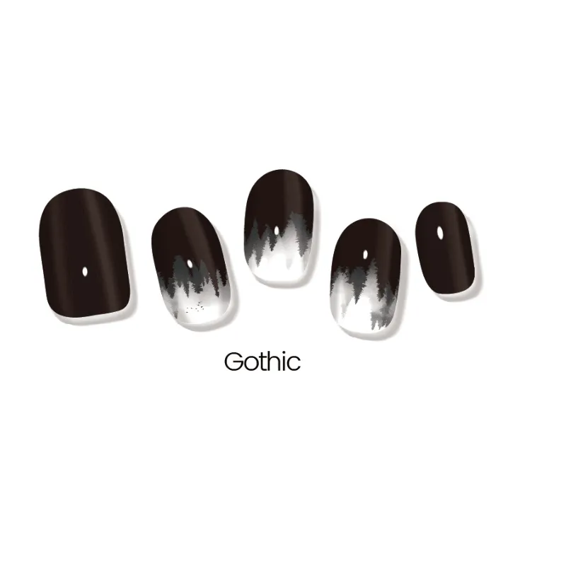 Gothic | Jellies DIY Soft Semi Cured Gel Nail Wraps
