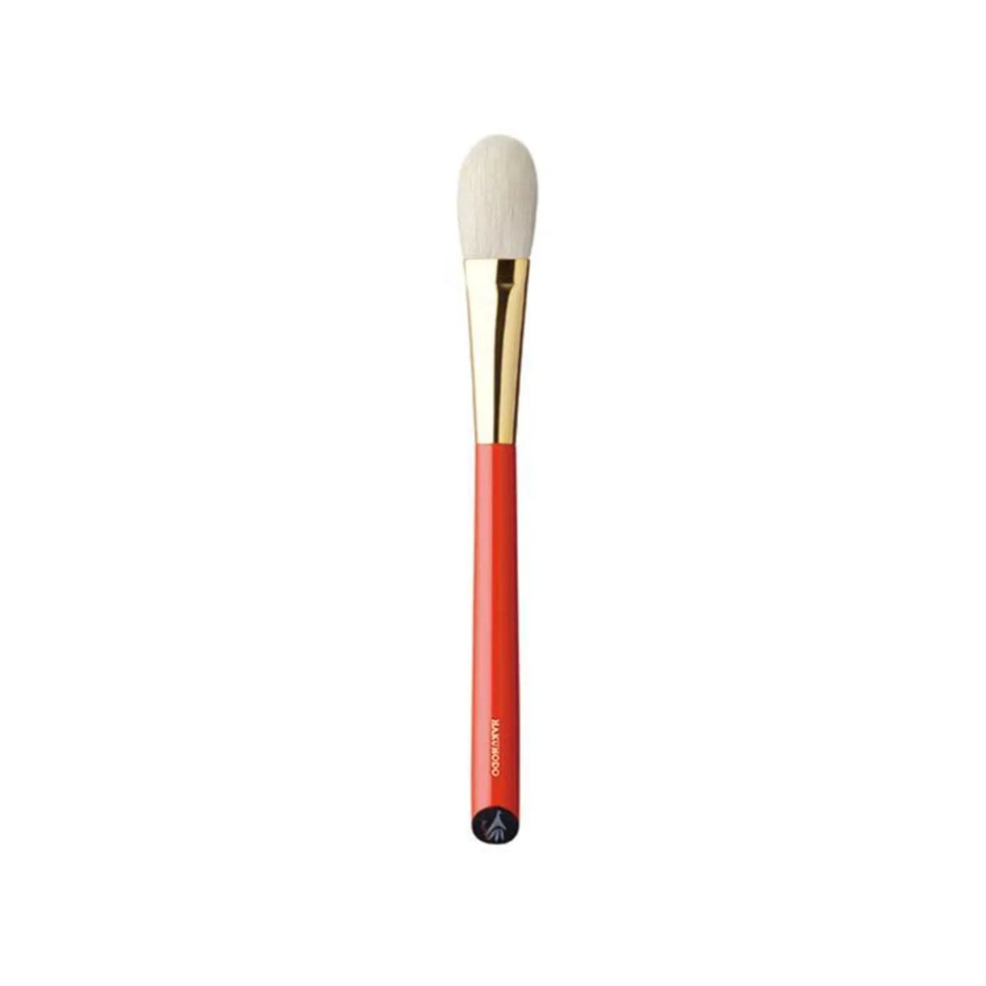 Hakuhodo S113 Highlighter Brush Round & Flat, S100 Vermillion Series