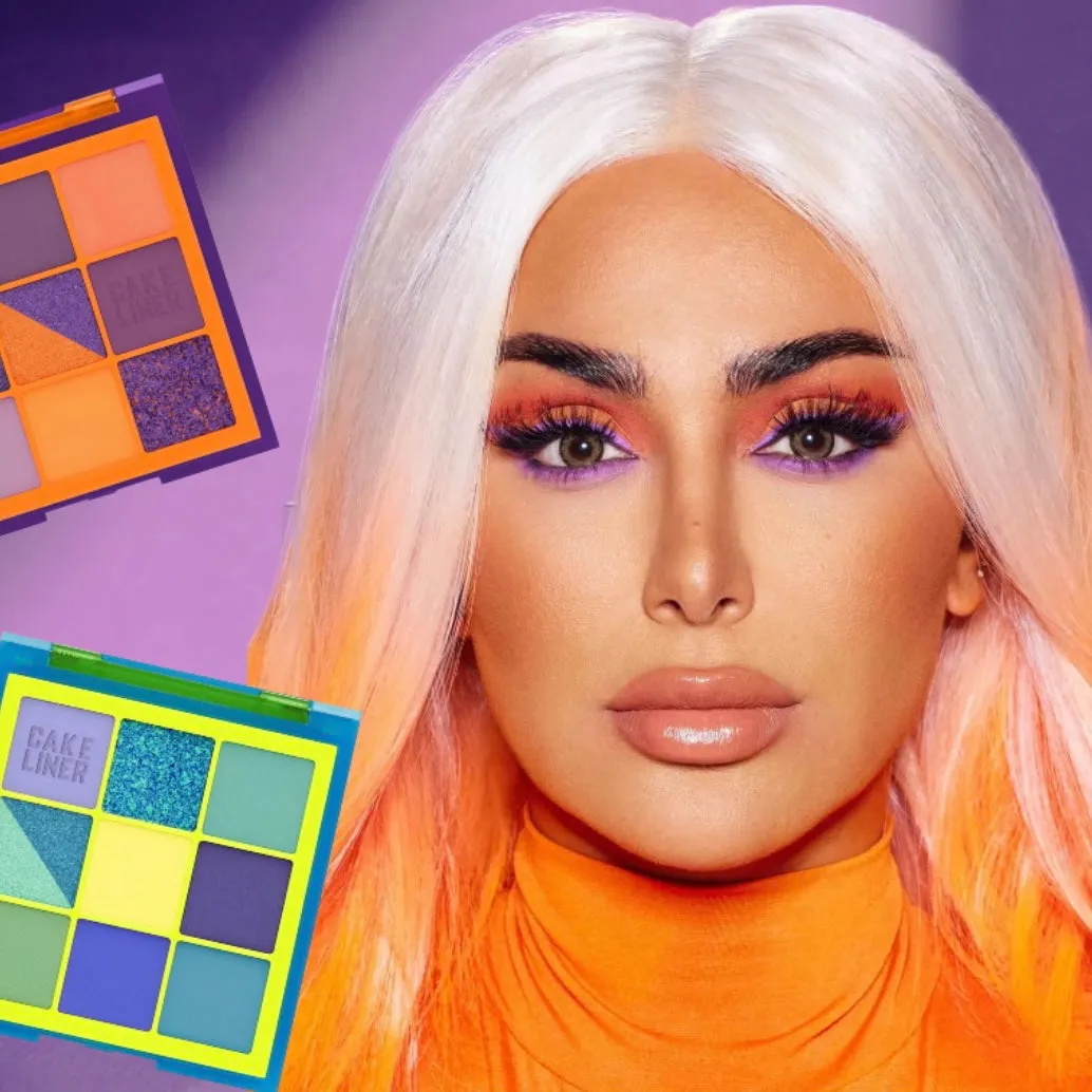 Huda Beauty Color Block Obsessions Premium Eyeshadow & Liner Palette