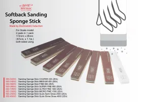 Infini Model Softback Sanding Sponge Stick Full Set (220-4000) (8pcs) ISS-0000G
