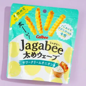 Jagabee Thick Wave Potato Sticks - Sour Cream