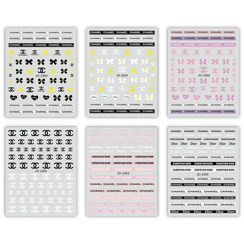 Luxury Brand Stickers