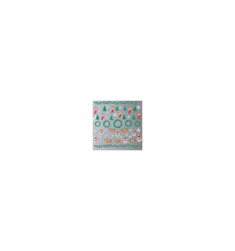 Magnetic Christmas Nailartsticker New 01