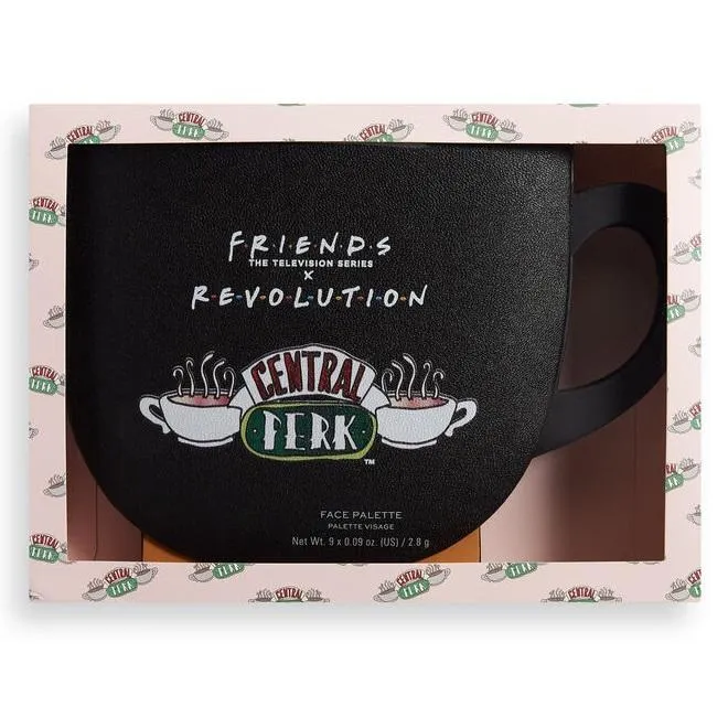 MAKEUP REVOLUTION X Friends Grab a Cup Face Palette (Light to Medium)