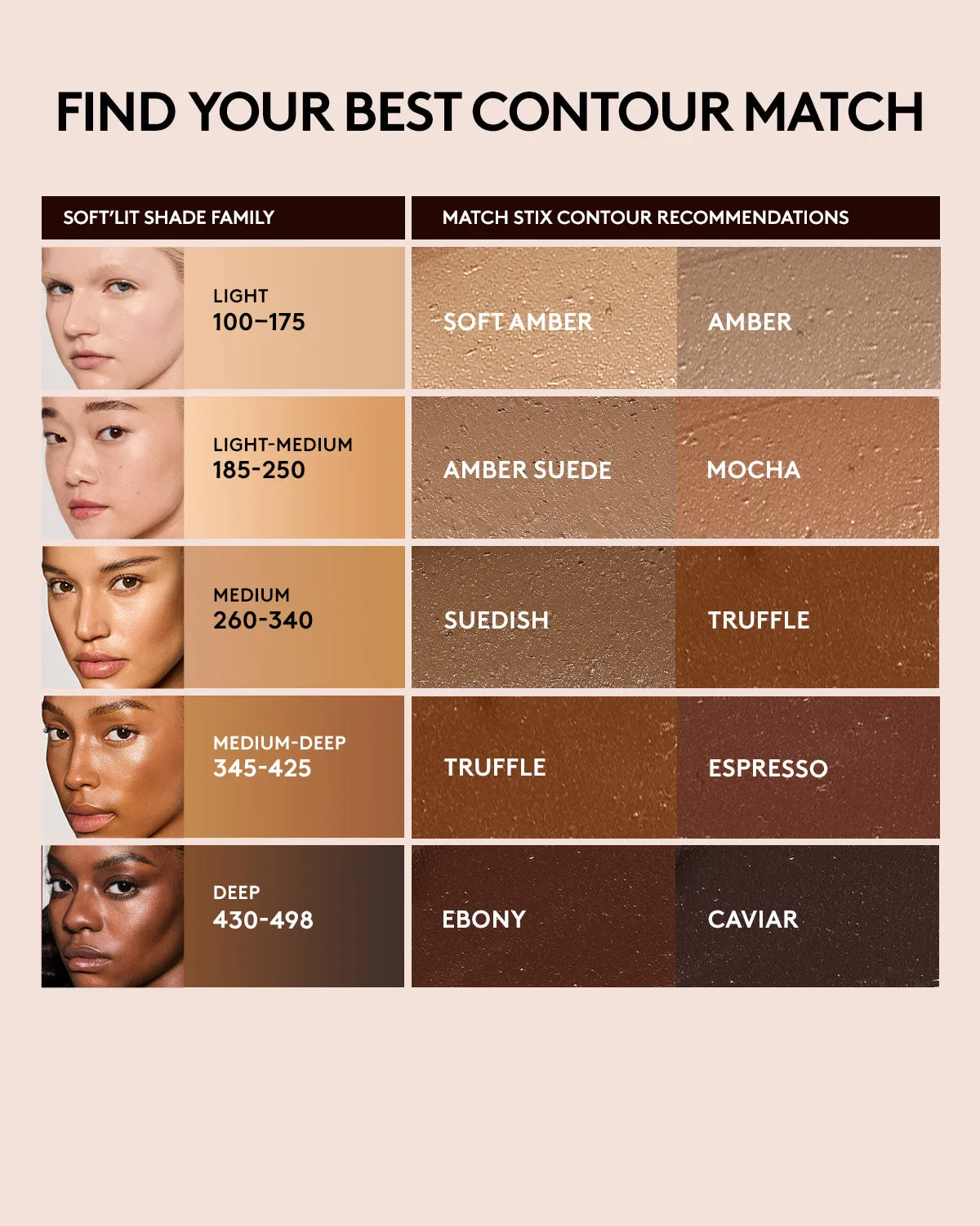 Match Stix Contour Skinstick — Amber Suede
