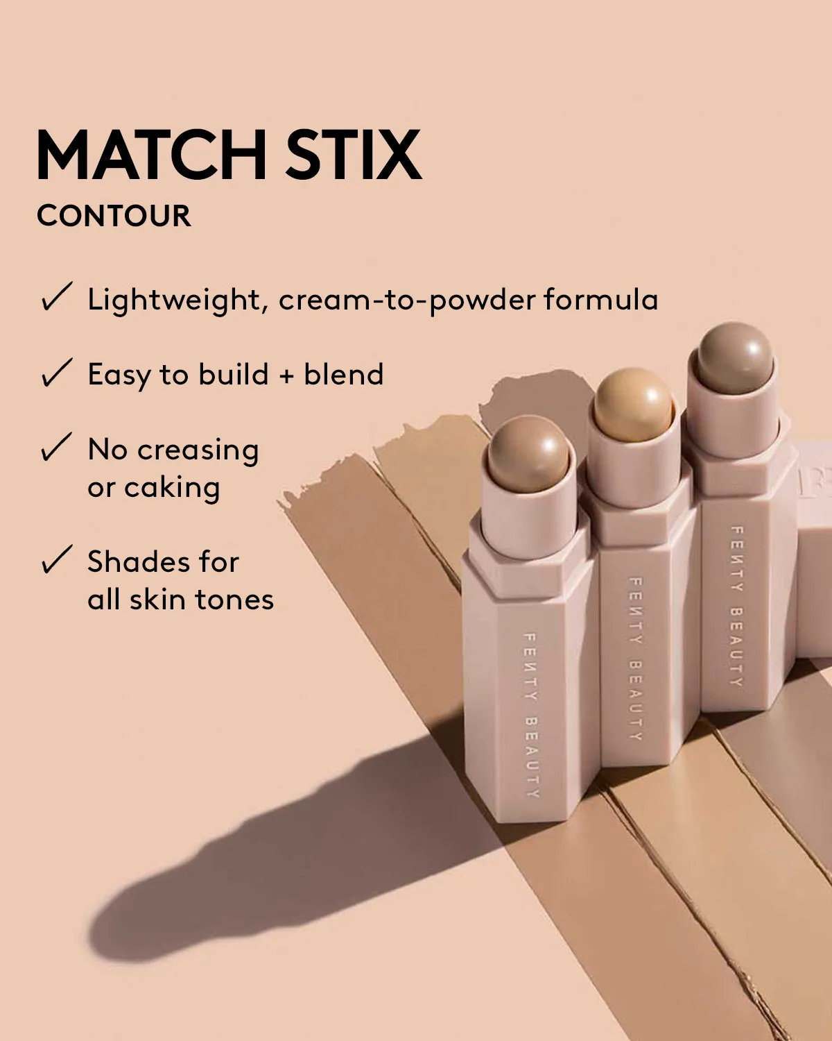 Match Stix Contour Skinstick — Amber Suede