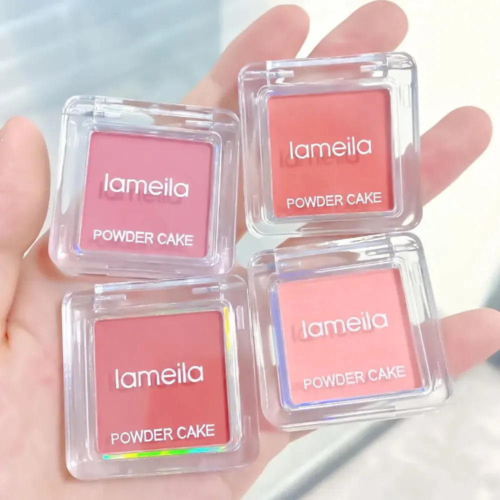 Matte Natural Face Blusher: Cheek Tint to Brighten Face, Waterproof for Face Contouring. Cosmetics Blush Powder, Soft Female Makeup - 1 piece.