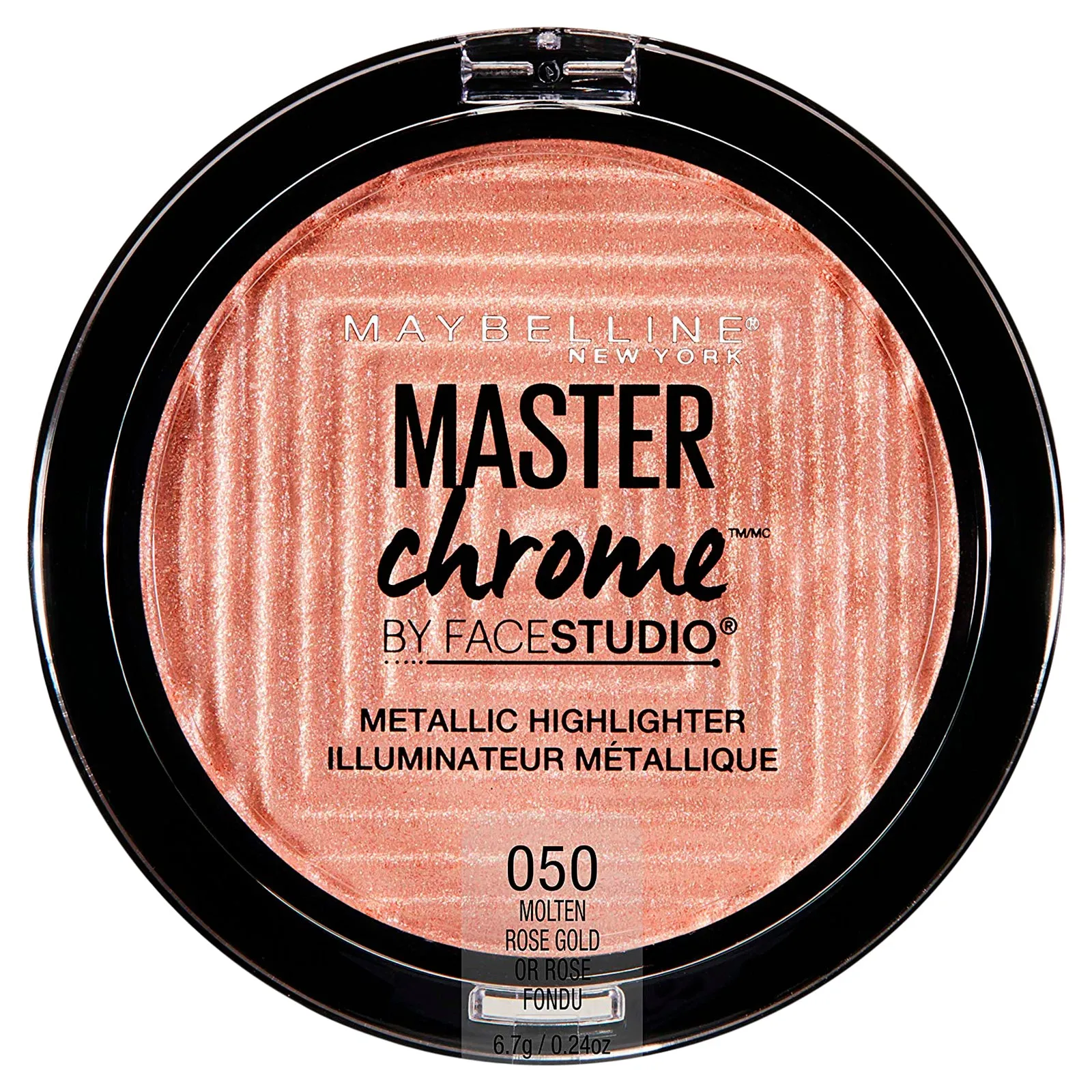 Maybelline Master Chrome Metallic Highlighter Powder - Molten Rose Gold