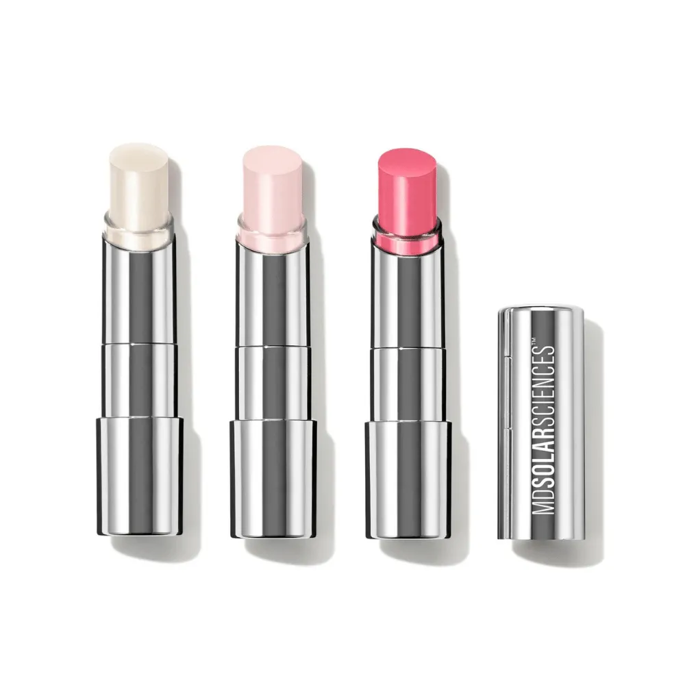 MDSolarSciences Hydrating Sheer Lip Balm SPF 30 Trio (The Neutrals)
